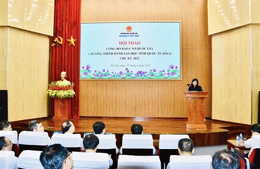 Công bố Báo cáo quốc gia PISA chu kỳ 2022