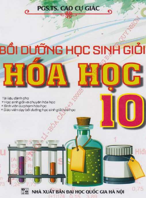 Tài Liệu Số Bồi Dưỡng Học Sinh Giỏi Hóa Học Lớp 10