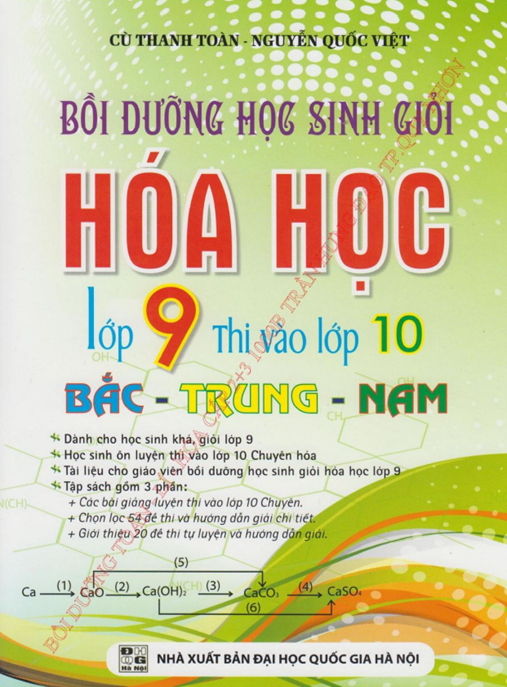 Tài Liệu Số Bồi Dưỡng Học Sinh Giỏi Hóa Học Lớp 9 Thi Vào Lớp 10
