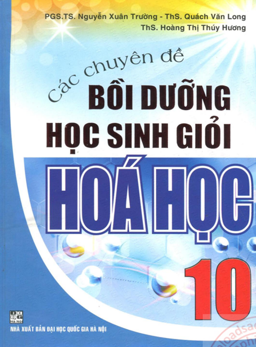 Tài Liệu Số Các Chuyên Đề Bồi Dưỡng Học Sinh Giỏi Hóa Học Lớp 10