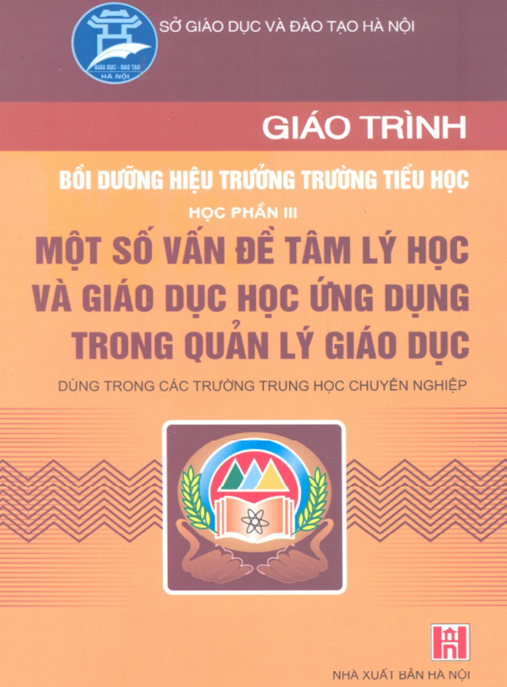 Tài Liệu Số Giáo Trình Bồi Dưỡng Hiệu Trưởng Trường Tiểu Học – Học Phần 3