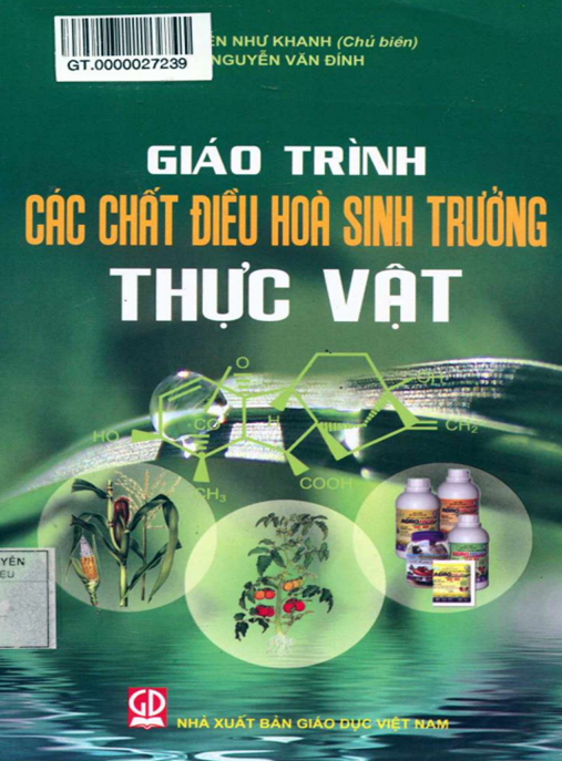 Tài Liệu Số Giáo Trình Các Chất Điều Hòa Sinh Trưởng Thực Vật