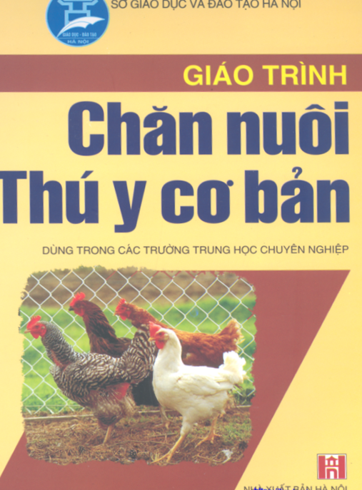 Tài Liệu Số Giáo Trình Chăn Nuôi Thú Y Cơ Bản
