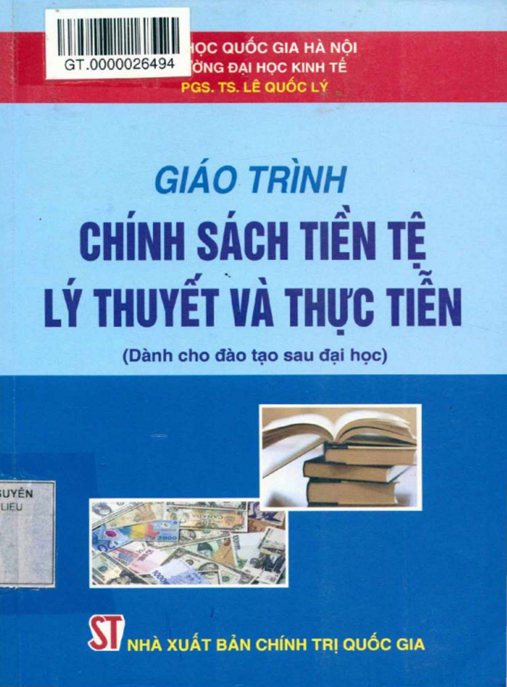 Tài Liệu Số Giáo Trình Chính Sách Tiền Tệ Lý Thuyết Và Thực Tiễn