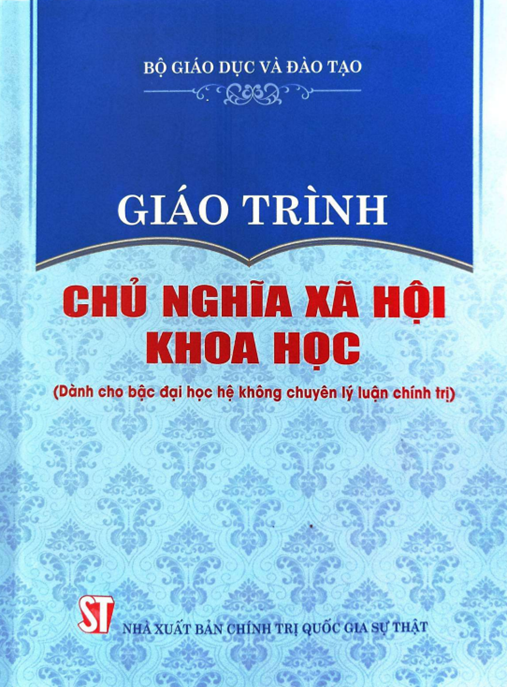 Tài Liệu Số Giáo Trình Chủ Nghĩa Xã Hội Khoa Học