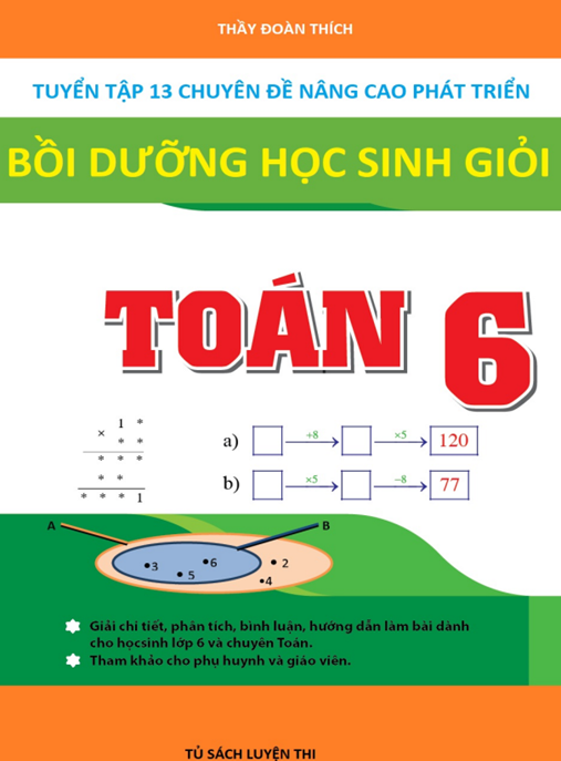 Tài Liệu Số Tuyển Tập 13 Chuyện Đề Nâng Cao Phát Triển Bồi Dưỡng Học Sinh Giỏi Toán Lớp 6