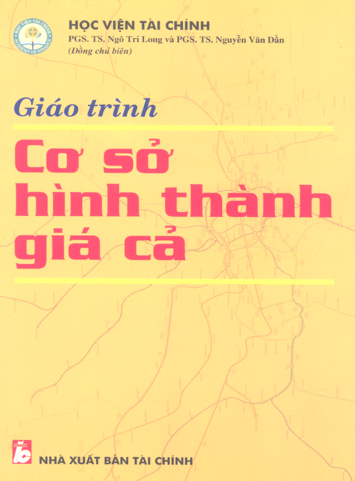 Tài Liệu Số Giáo Trình Cơ Sở Hình Thành Giá Cả