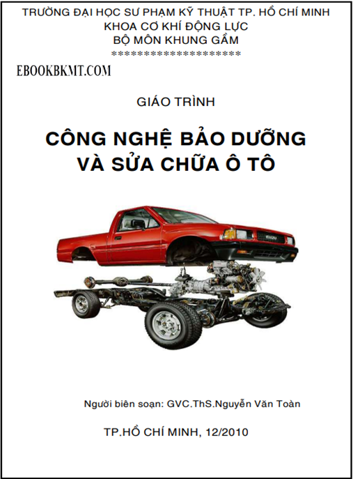 Tài Liệu Số Giáo Trình Công Nghệ Bảo Dưỡng Và Sửa Chữa Ô Tô