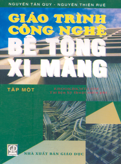 Tài Liệu Số Giáo Trình Công Nghệ Bê Tông Xi Măng Tập 1