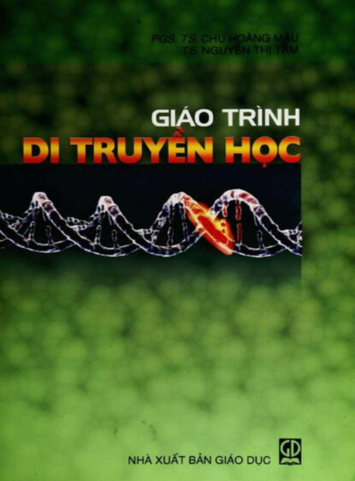 Tài Liệu Số Giáo Trình Di Truyền Học