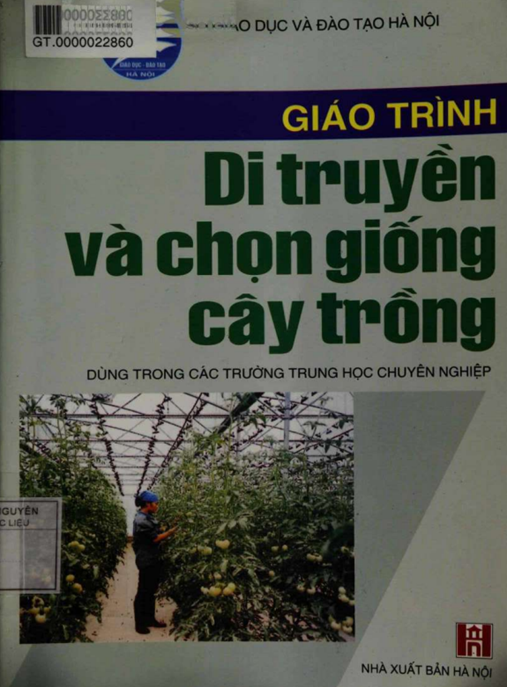 Tài Liệu Số Giáo Trình Di Truyền Và Chọn Giống Cây Trồng