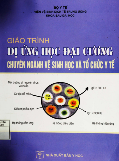 Tài Liệu Số Giáo Trình Dị Ứng Học Đại Cương – Chuyên Ngành Vệ Sinh Học Và Tổ Chức Quốc Tế