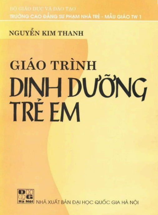 Tài Liệu Số Giáo Trình Dinh Dưỡng Trẻ Em