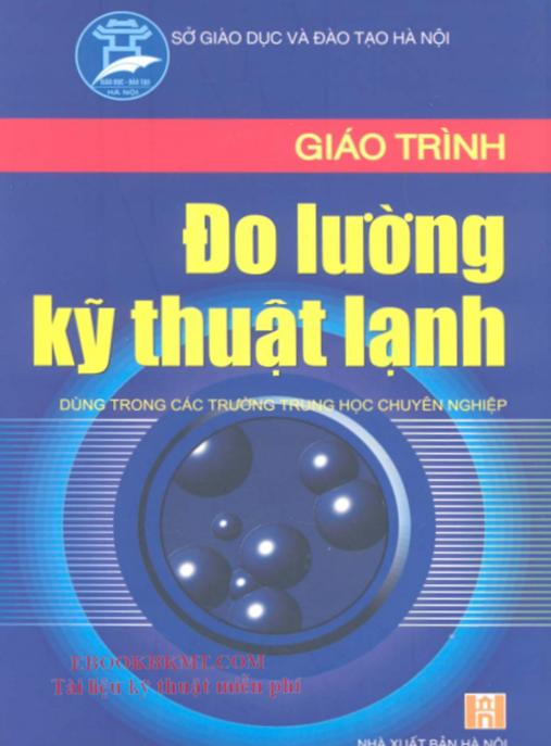 Tài Liệu Số Giáo Trình Đo Lường Kỹ Thuật Lạnh