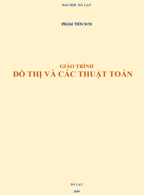Tài Liệu Số Giáo Trình Đô Thị Và Các Thuật Toán