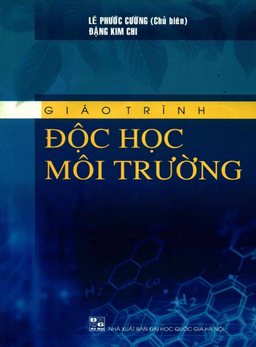 Tài Liệu Số Giáo Trình Độc Học Môi Trường