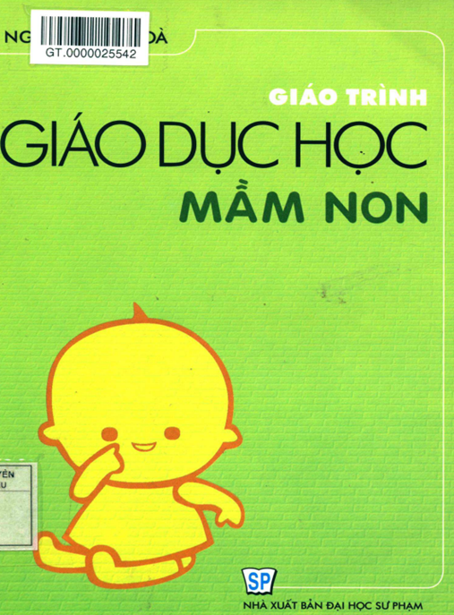 Tài Liệu Số Giáo Trình Giáo Dục Học Mầm Non