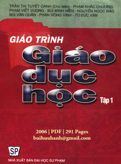 Tài Liệu Số Giáo Trình Giáo Dục Học Tập 1