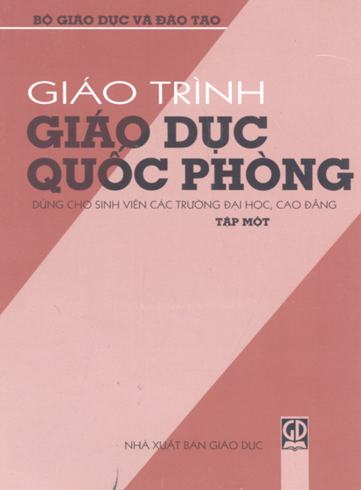 Tài Liệu Số Giáo Trình Giáo Dục Quốc Phòng Tập 1