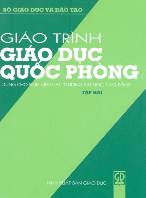 Tài Liệu Số Giáo Trình Giáo Dục Quốc Phòng Tập 2