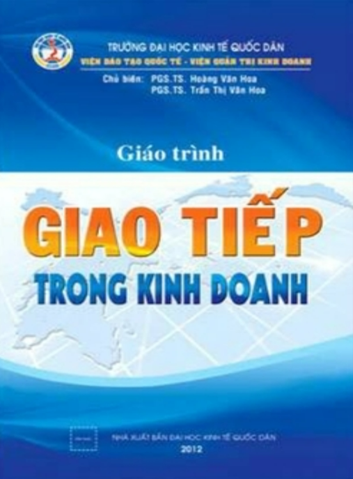 Tài Liệu Số Giáo Trình Giao Tiếp Trong Kinh Doanh