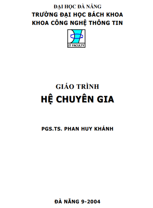 Tài Liệu Số Giáo Trình Hệ Chuyên Gia