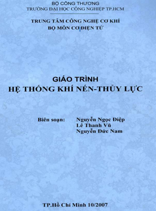 Tài Liệu Số Giáo Trình Hệ Thống Khí Nén Thủy Lực