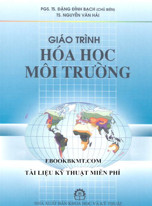 Tài Liệu Số Giáo Trình Hóa Học Môi Trường