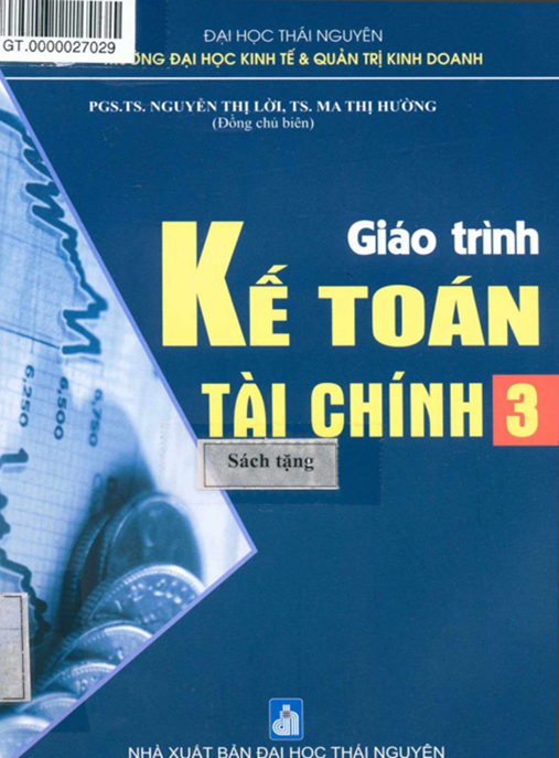 Tài Liệu Số Giáo Trình Kế Toán Tài Chính Tập 3