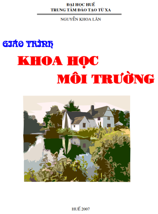Tài Liệu Số Giáo Trình Khoa Học Môi Trường