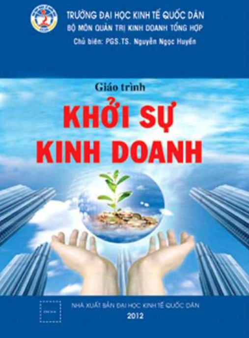 Tài Liệu Số Giáo Trình Khởi Sự Kinh Doanh
