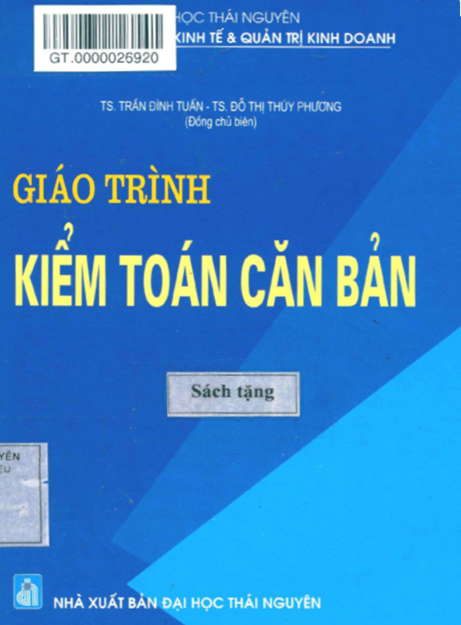 Tài Liệu Số Giáo Trình Kiểm Toán Căn Bản