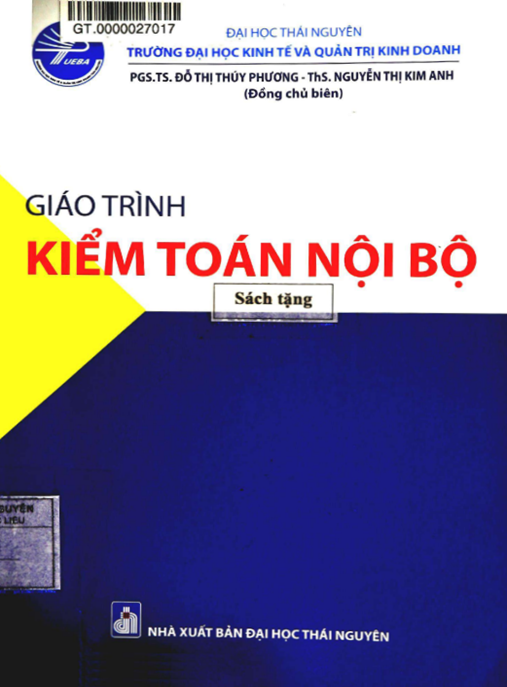 Tài Liệu Số Giáo Trình Kiểm Toán Nội Bộ