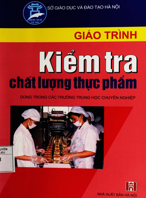 Tài Liệu Số Giáo Trình Kiểm Tra Chất Lượng Thực Phẩm