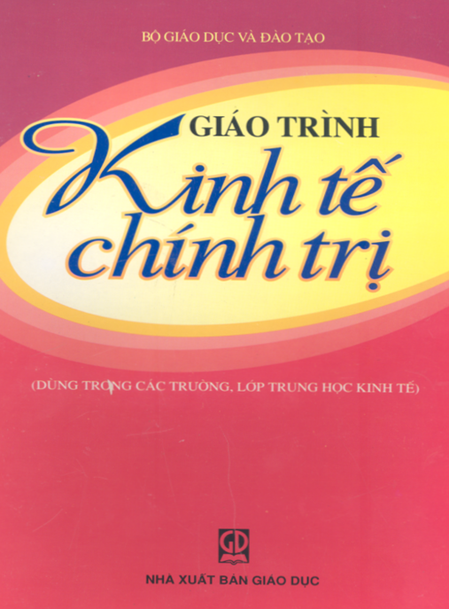 Tài Liệu Số Giáo Trình Kinh Tế Chính Trị