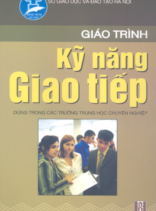 Tài Liệu Số Giáo Trình Kỹ Năng Giao Tiếp