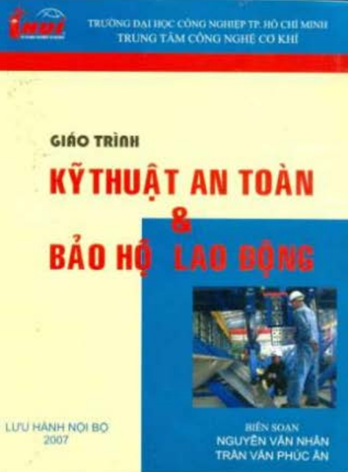 Tài Liệu Số Giáo Trình Kỹ Thuật An Toàn Và Bảo Hộ Lao Động