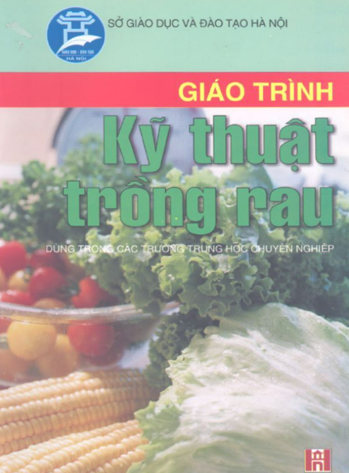 Tài Liệu Số Giáo Trình Kỹ Thuật Trồng Rau