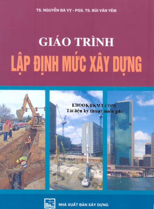 Tài Liệu Số Giáo Trình Lập Định Mức Xây Dựng