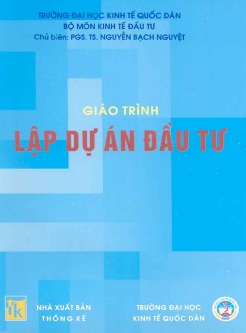 Tài Liệu Số Giáo Trình Lập Dự Án Đầu Tư