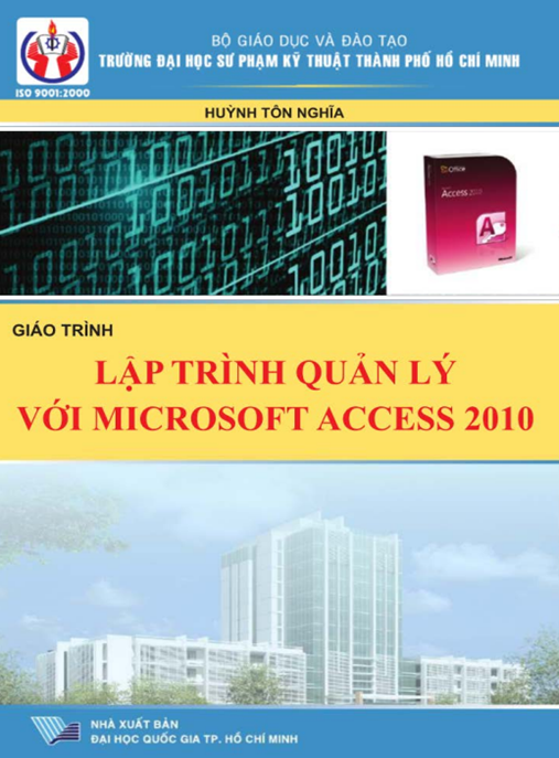 Tài Liệu Số Giáo Trình Lập Trình Quản Lý Với Microsoft Access2010