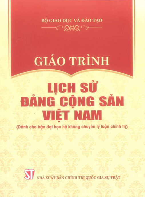Tài Liệu Số Giáo Trình Lịch Sử Đảng Cộng Sản Việt Nam