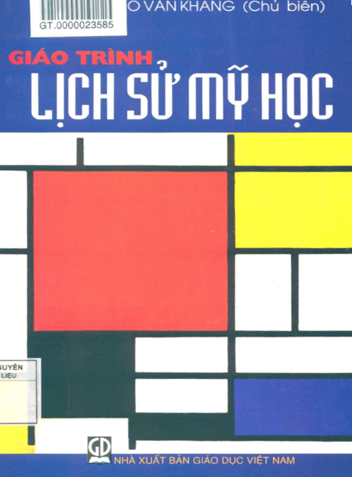 Tài Liệu Số Giáo Trình Lịch Sử Mỹ Học