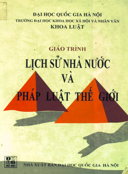 Tài Liệu Số Giáo Trình Lịch Sử Nhà Nước Và Pháp Luật Thế Giới