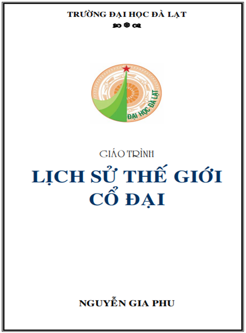 Tài Liệu Số Giáo Trình Lịch Sử Thế Giới Cổ Đại