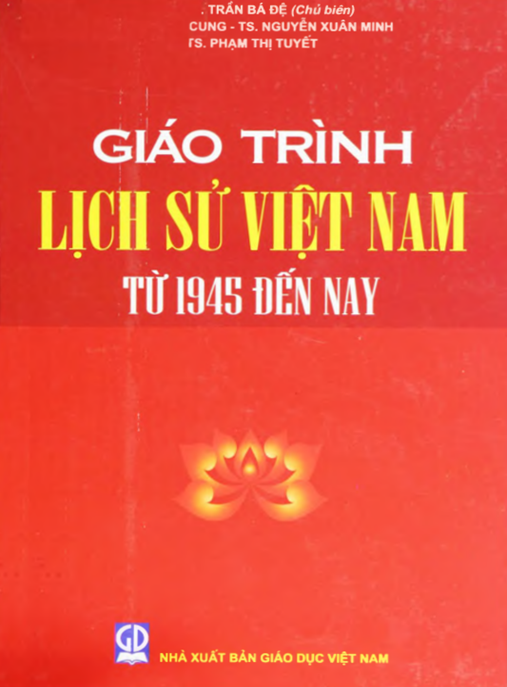 Tài Liệu Số Giáo Trình Lịch Sử Việt Nam – Từ 1945 Đến Nay