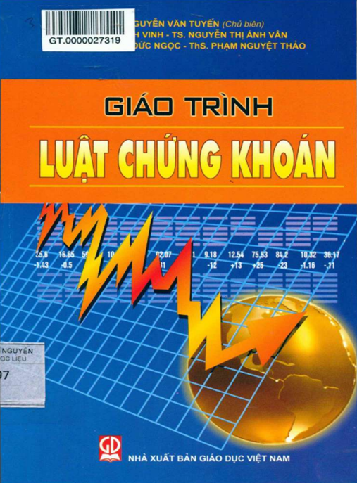 Tài Liệu Số Giáo Trình Luật Chứng Khoán