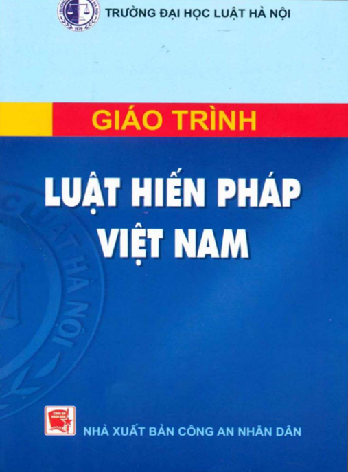 Tài Liệu Số Giáo Trình Luật Hiến Pháp Việt Nam