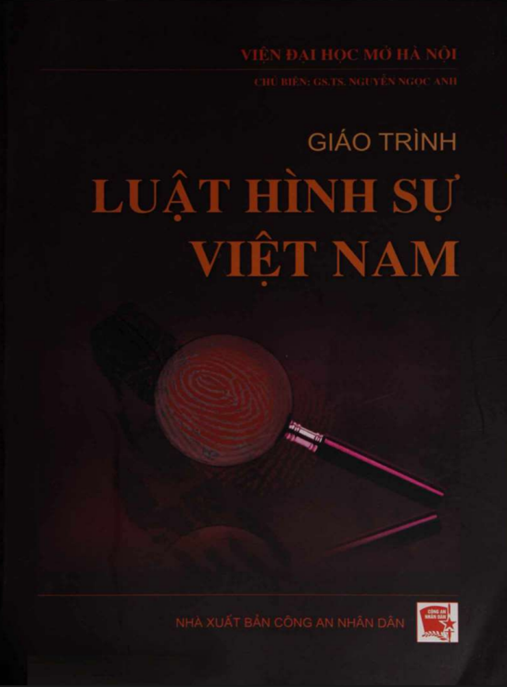 Tài Liệu Số Giáo Trình Luật Hình Sự Việt Nam