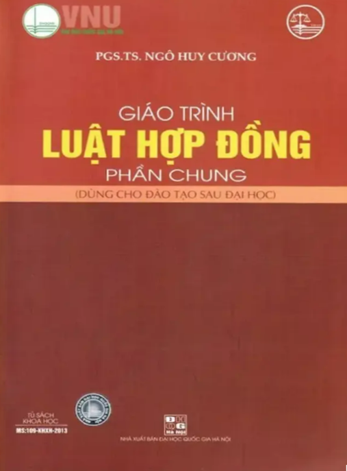 Tài Liệu Số Giáo Trình Luật Hợp Đồng Phần Chung